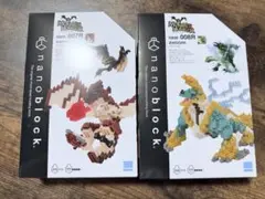 nanoblock モンスターハンター ジンオウガ/リオレウス セット