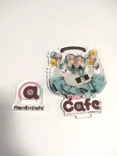 兎鞠まり×なつめえりコラボカフェ アクリルスタンド アクスタのサムネイル