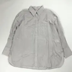 極美品✨定価4.2万ebure エブール 長袖シャツ 36 コットン×シルクのサムネイル