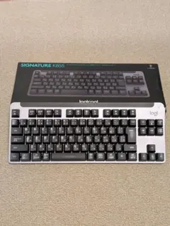 logicool K855 ワイヤレスメカニカルキーボード 赤軸 静音化カスタム