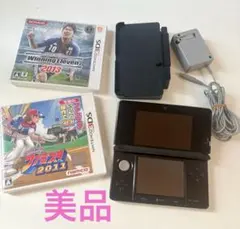 任天堂　Nintendo 3DS ブラック　本体とソフト2つセット