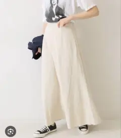 【美品】Spick&Span スピックアンドスパン　裏毛フレアスカート