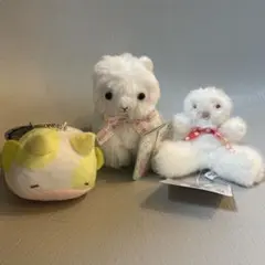 プライズ品　ぬいぐるみキーホルダーセット