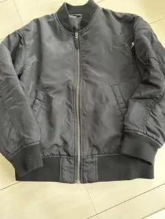 UNIQLO MA-1ジャケット 140 ブラック
