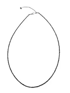 K18WG ブラックダイヤネックレス D20.00ct 45cm - メルカリ