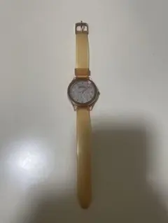 フォリフォリ　レディース　腕時計　グリッター　ピンク　ラバーベルト　ジャンク品