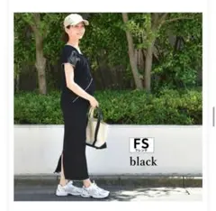 授乳ケープ一体型　黒 ノースリーブ マタニティ　ルームウェア