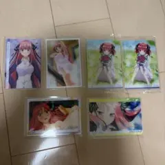 五等分の花嫁　中野ニ乃 カードセット