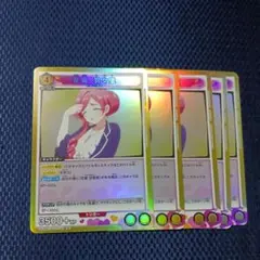 ユニオンアリーナ 100カノ「花園羽々里」R（レア） 5枚セット　１枚はプレイ用