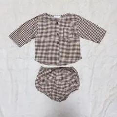monbebe　モンべべ　未使用美品　L　シャツ＆ブルマセット 韓国子供服