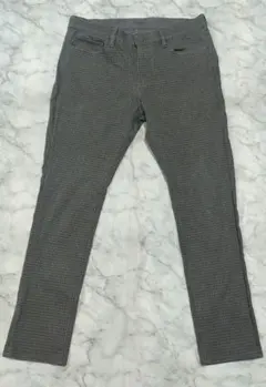 美品♪暖パン グローバルワーク(GLOBALWORK) チェック柄(グレー系)