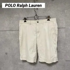海外輸入品　ポロラルフローレン ポロチノ　ハーフパンツ　ベージュ　メンズL