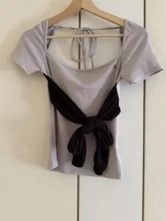 ANDMARY Nancy check set tops チョーカー付き - メルカリ