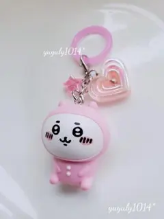 ♡ちいかわパジャマハチワレ アンブレラめじるしチャーム アクセ フィギュア