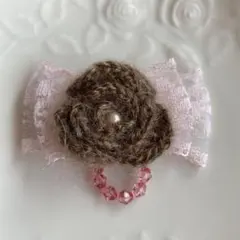 No.204    モヘアのブローチ