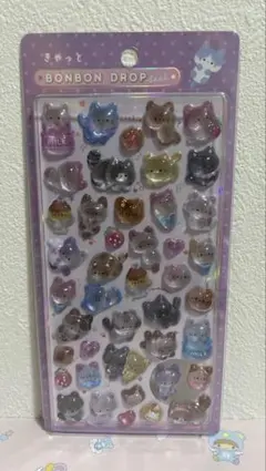 国内正規品 ボンボンドロップシール イオン限定 アニマル きゃっと