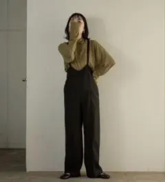 lawgy　サロペット　オールインワン　ラウジー　ブラウンのサムネイル