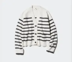 UNIQLO スフレヤーン　Vネックカーディガン