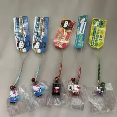 ご当地キティー ストラップ5個セット