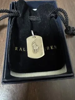 Ralph Lauren ドッグタグ ネックレス シルバー925