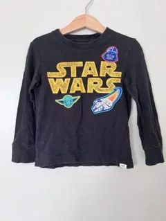 STAR WARS 長袖カットソー ブラック STAR WARS 長袖カットソー ブラック 90サイズ - メルカリ
