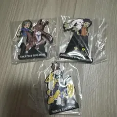 デジモン一番くじ　光と闇の衝突　G賞　ラバースタンド テイマーズ3種セット