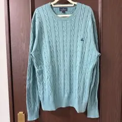 Brooks Brothers ケーブルニットセーター S