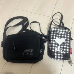 スヌーピーのバッグ　2個セット