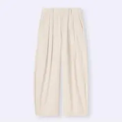 GU チノタックバレルパンツQ Sサイズ NATURAL