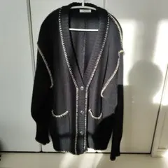 FREAK'S STORE ニットカーディガン　ブラック