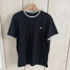 FRED PERRY ティップライン Tシャツ ブラック L（韓国正規品）のサムネイル