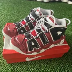 ナイキ　モアアップテンポ　モアテン　ブルズ