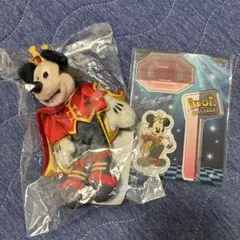 Happyくじ ハッピーくじ ディズニー B賞 ぬいぐるみチャーム ミッキー