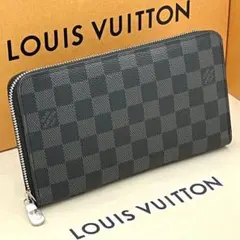 ★極美品★ルイヴィトン　長財布　ダミエグラフィット　ジッピーオーガナイザー　NM