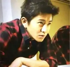 ラグスマックレガー チェック 長袖ネルシャツ　木村拓哉　キムタク　Mサイズのサムネイル