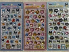 【国内正規品】３枚セット！ボンボンドロップシール たまごっち