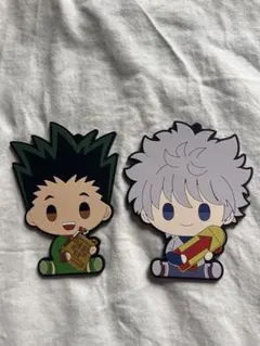 HUNTER×HUNTER ゴン キルア ラバーマスコット 2種セット