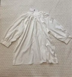 2WAYボウタイボリュームスリーブブラウス