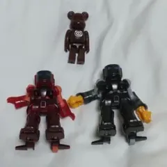 バトロボーグ 2体 BE@RBRICK ブラウン 1体 計3点セット