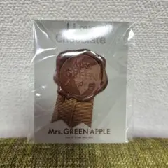 Mrs. GREEN APPLE チョコレート風ピンバッジ　ポップアップ　ミセス