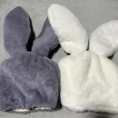 うさぎ ウサギ 被り物 ファー帽子 ハロウィン 文化祭 JK セット