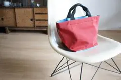 新品同様】エルベシャプリエ サンギーヌ 赤 707 m トート バッグ