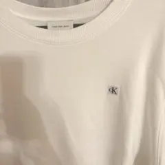 Calvin Klein Jeans スウェット ホワイト XL