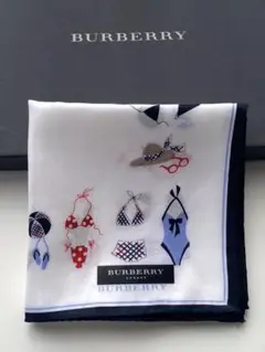 Burberry 水着柄　ハンカチ