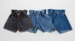 saleアイテム♡ 新作☆ オーシャンアンドグラウンドデニムフレアショートパンツ