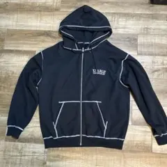xlarge ジップパーカー　黒　L