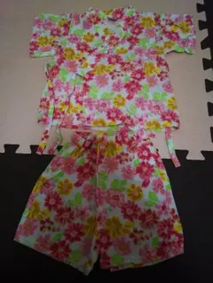 【値下げ！】女の子 甚平 80