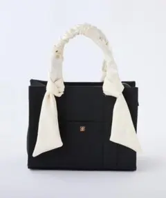 NICE CLAUP ギャザーハンドルミニトートバッグのサムネイル