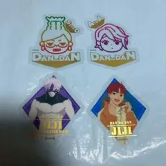 【大人気】アニメ ダンダダン ダイカットクリアステッカーガム 4種類セット 新品