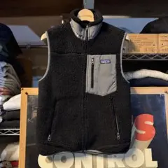 希少カラー patagonia パタゴニア レトロX フリースベスト 短丈